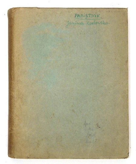 [SZYMBORSKA Wisława]. Rękopiśmienny dziennik uczennicy Janiny Kozłowskiej, szkolnej koleżanki Wisławy Szymborskiej, prowadzony od 27 IX 1938 do 6 XII 1939 w Krakowie, Dobczycach, w dworze w Stadnikach, w Lipnicy Murowanej i we Lwowie