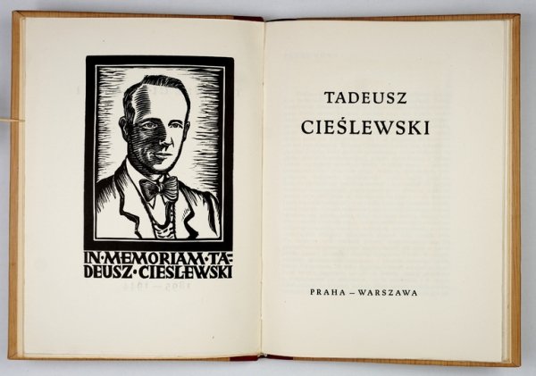 [CIEŚLEWSKI Tadeusz]. Tadeusz Cieślewski.