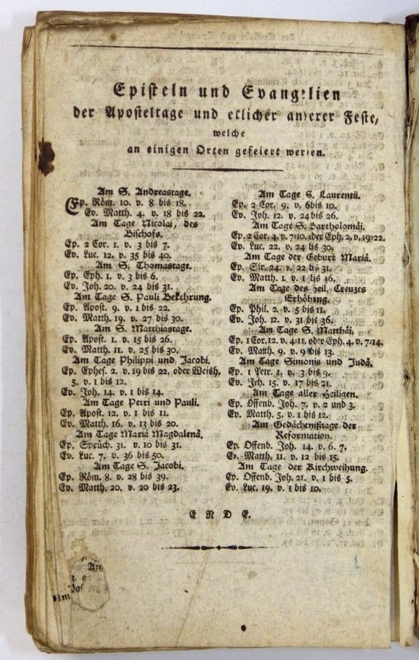 [BIBLIA]. Die Bibel oder die ganze Heilige Schrift des Alten und Neuen Testaments, nach der deutschen Übersetzung D. Martin Luthers.