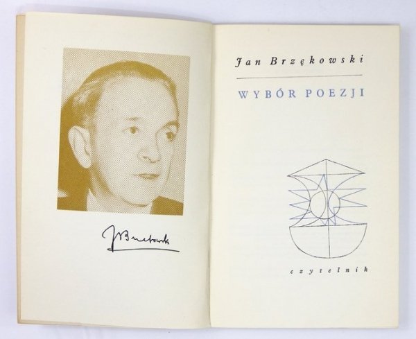 BRZĘKOWSKI Jan - Wybór poezji.