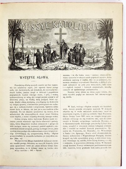MISSYE Katolickie. [Czasopismo Miesięczne Ilustrowane].