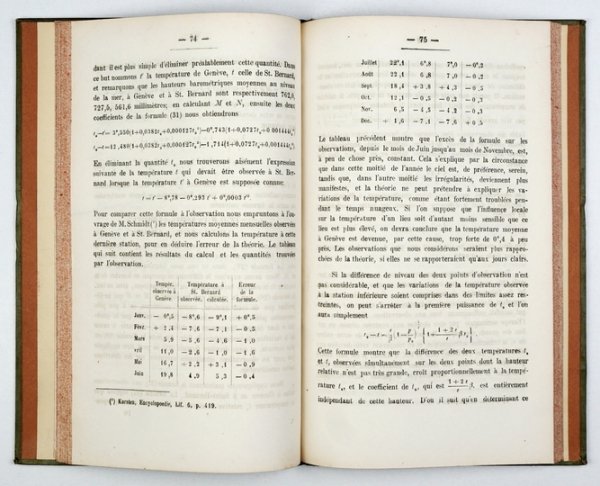 KOWALSKI M[arian] - Recherches sur la réfraction astronomique.