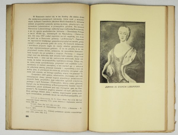 NIEĆ Julian - Rzeszowskie za Sasów. Szkic historyczny.