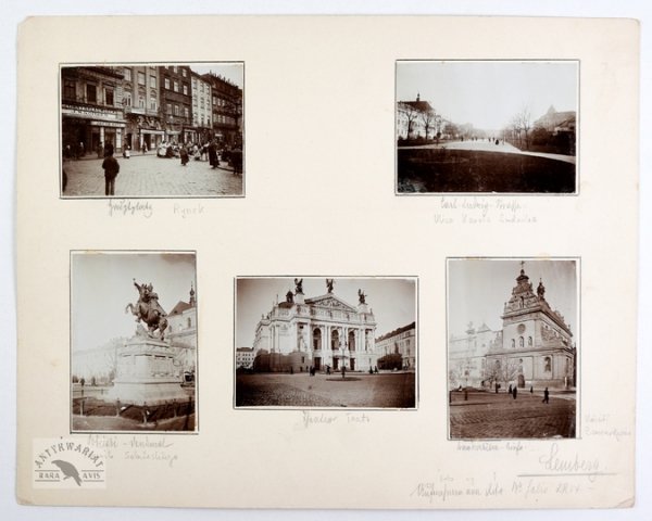 [LWÓW - fotografie widokowe, sytuacyjne].