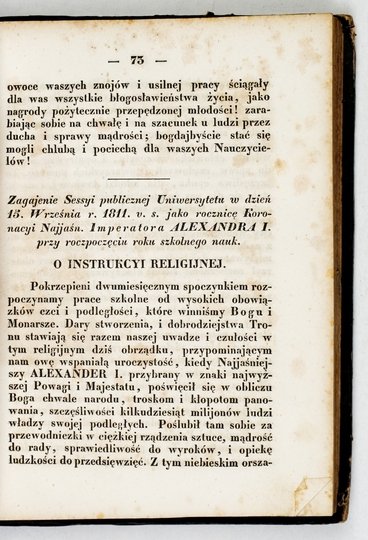 ŚNIADECKI Jędrzej - Dzieła. Wydanie nowe Michała Balińskiego. T. 3. Warszawa 1837