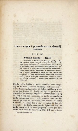PRZEGLĄD Poznański. Pismo miesięczne. Poszyt 11: XI 1847