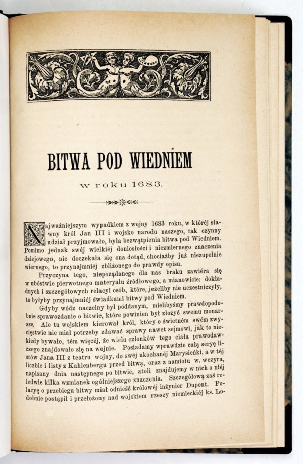 Bitwa pod Wiedniem w roku 1683. Wyimek z czasopisma "Ateneum" R. 18, t. 2, z. 3: VI 1893