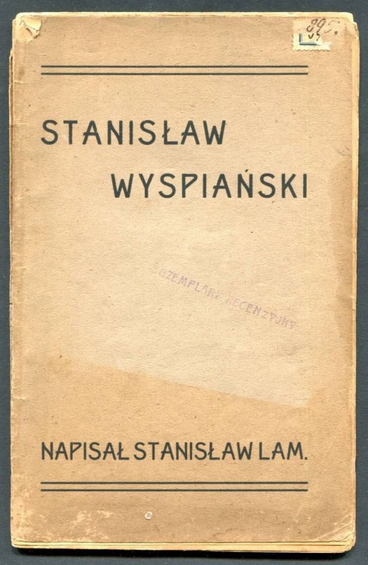 Lam Stanisław - Stanisław Wyspiański