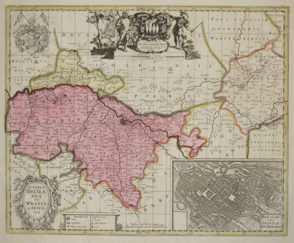 .[ŚLĄSK]. Ducatus Breslanus sive Wratislaviensis.