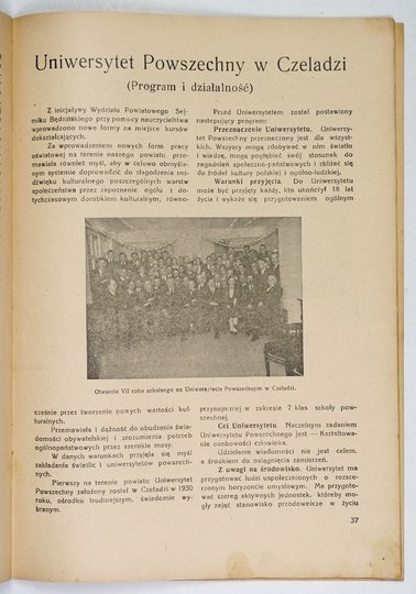 JEDNODNIÓWKA z okazji 10-lecia Ogólnego Związku Podoficerów Rezerwy R. P. koła Czeladź.