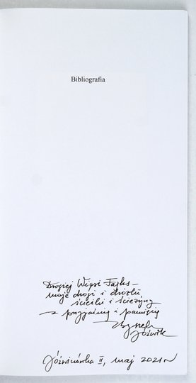 NOWOSZEWSKI Roman - Zbigniew Jóźwik. Bibliografia 1962-2020.