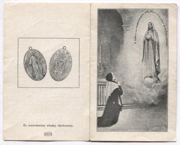 WIELEBNA Sługa Boża Katarzyna Labouré Siostra Miłosierdzia Św. Wincentego à Paulo [...]. 1922.