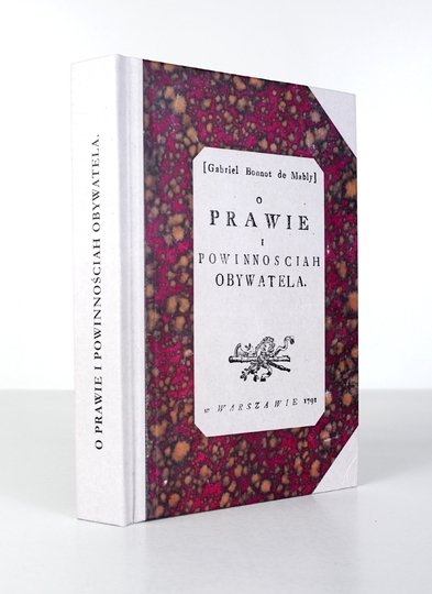 MABLY Gabriel Bonnot de - O prawie i powinnościach obywatela.