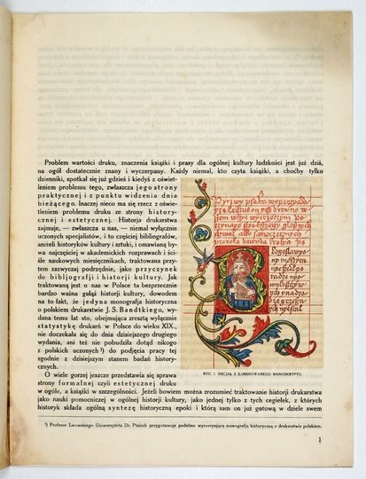 SMOLIK Przecław - Druk i książka.