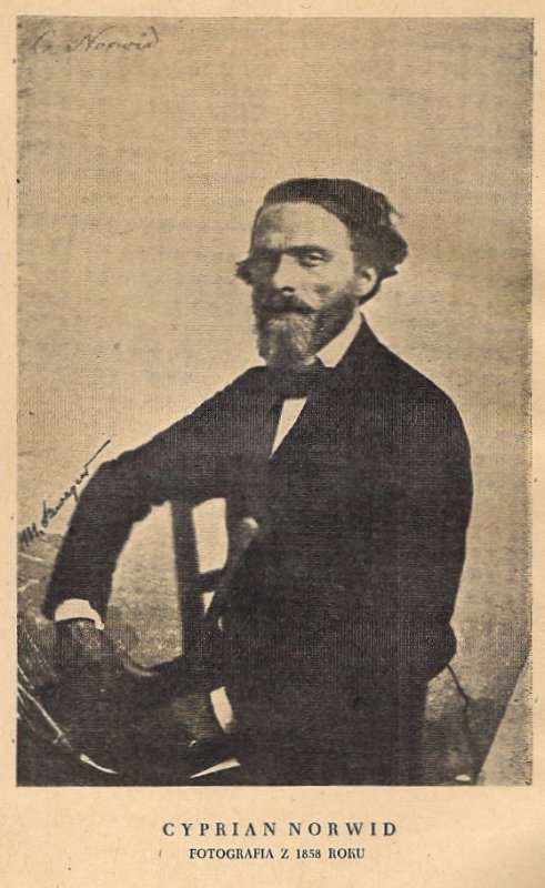 Pamięci Cypriana Norwida + Muzeum Wielkopolskie w Poznaniu. Cyprian Norwid 1821-1883. W 125 rocznicę urodzin. Wystawa objazdowa Muzeum Narodowego w Warszawie. 9 czerwca - 6 lipca 1947