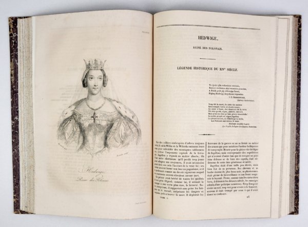 CHODŹKO Leonard - La Pologne historique, littéraire, monumentale et pittoresque, ou [scénes] historique, monumens, monnaies, médailles, costumes, armes, portraits [...]. Rédigée par une Société de Littérateurs. T. 1-2.