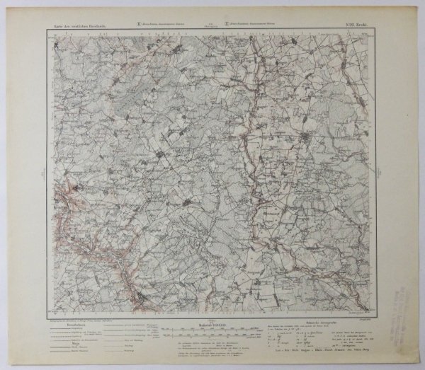 N20. Kroki - mapa 1:100 000 [Karte des westlichen Russlands]