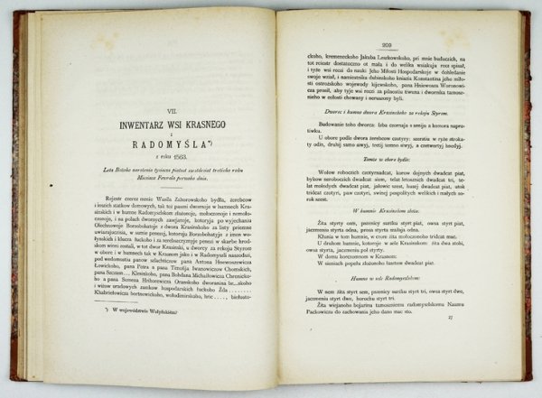 BIBLIOTEKA Ordynacyi Krasińskich. Muzeum Konstantego Świdzińskiego. T. 2: Materiały do dziejów rolnictwa w Polsce w XVI i XVII wieku poprzedzone wiadomością o życiu i pismach Jana Ostroroga, wojewody Poznańskiego. Zebrał i oprac. Wł. Chomętowski.