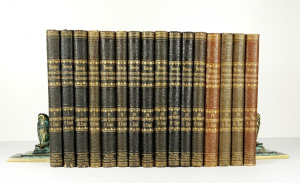DZIEJE powszechne illustrowane. Na podstawie najnowszych badań i dzieł historycznych opracowali przystępnie [...] pod kierunkiem L. Kubali. [T. 1-16].