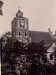 [NIESZAWA - Kościół parafialny pw. św. Jadwigi Śląskiej]. [pocz. XX w.]. Fotografia form. 14,3x10,4 cm na podkładzie form. 15x11,4 cm.