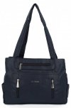 Torebka Shopper Bag firmy Hernan Granatowa