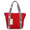 Modna Torebka Shopper Bag XL firmy Herisson Czerwona