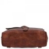 Plecaczek Damski w stylu Vintage firmy Herisson Brązowy