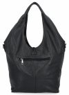 Torebka Damska Na Co Dzień Shopper Bag firmy Hernan Czarna
