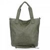 Duże Torebki Damskie Shopper Bag XXL firmy Hernan Zielona
