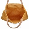 Modna Torebka Shopper Bag Żółta