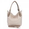 Torebka Damska Shopper Bag XL firmy Hernan Beżowa