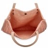 Modna Torebka Shopper Bag Pudrowy Róż