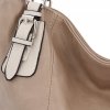 Torebka Damska Shopper Bag XL firmy Hernan Ciemno Beżowa