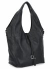 Torebka Damska Na Co Dzień Shopper Bag firmy Hernan Czarna