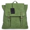 Plecak Damski XL Vintage firmy Hernan Jasno Zielony