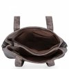 Torebka Damska typu Shopper Bag firmy Hernan Ziemista/Czekolada
