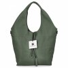 Torebka Damska Na Co Dzień Shopper Bag firmy Hernan Jasno Zielona