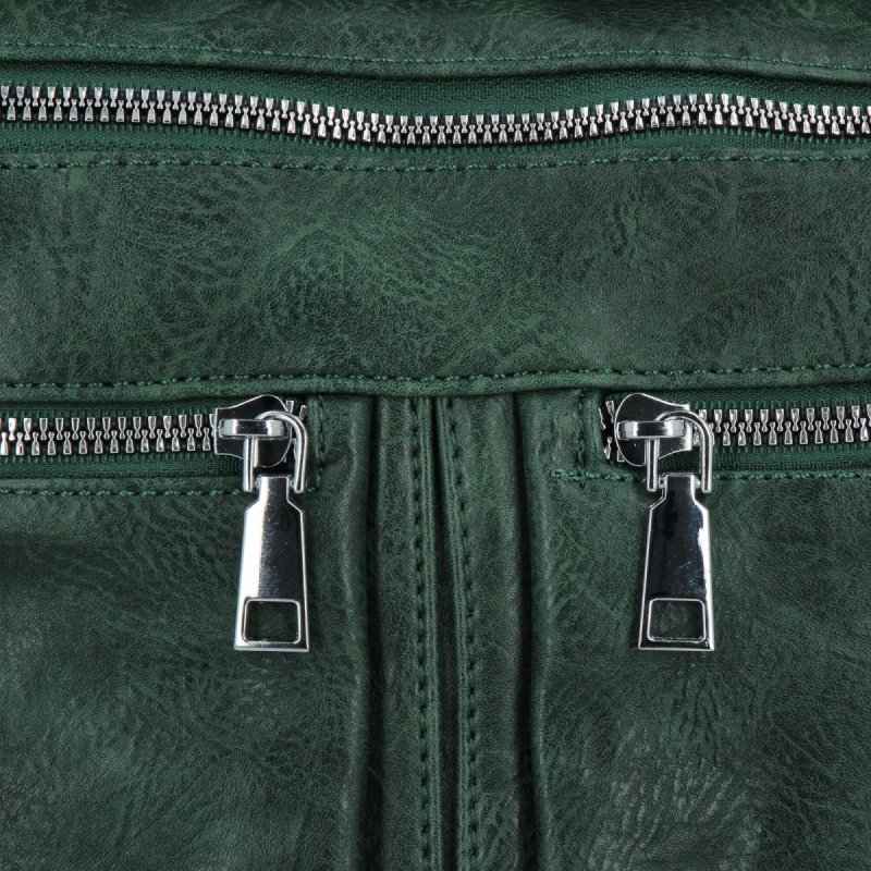 Miejska Torebka Damska Listonoszka firmy Herisson Butelkowa Zieleń