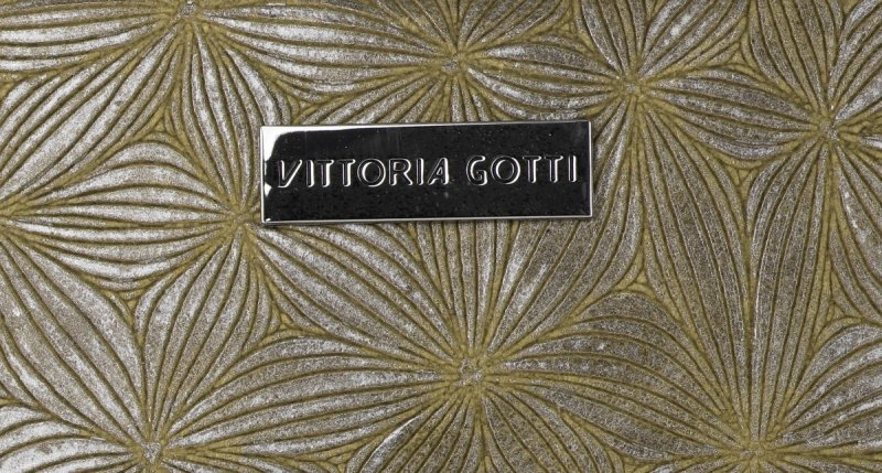 Listonoszka Skórzana VITTORIA GOTTI Made in Italy Khaki