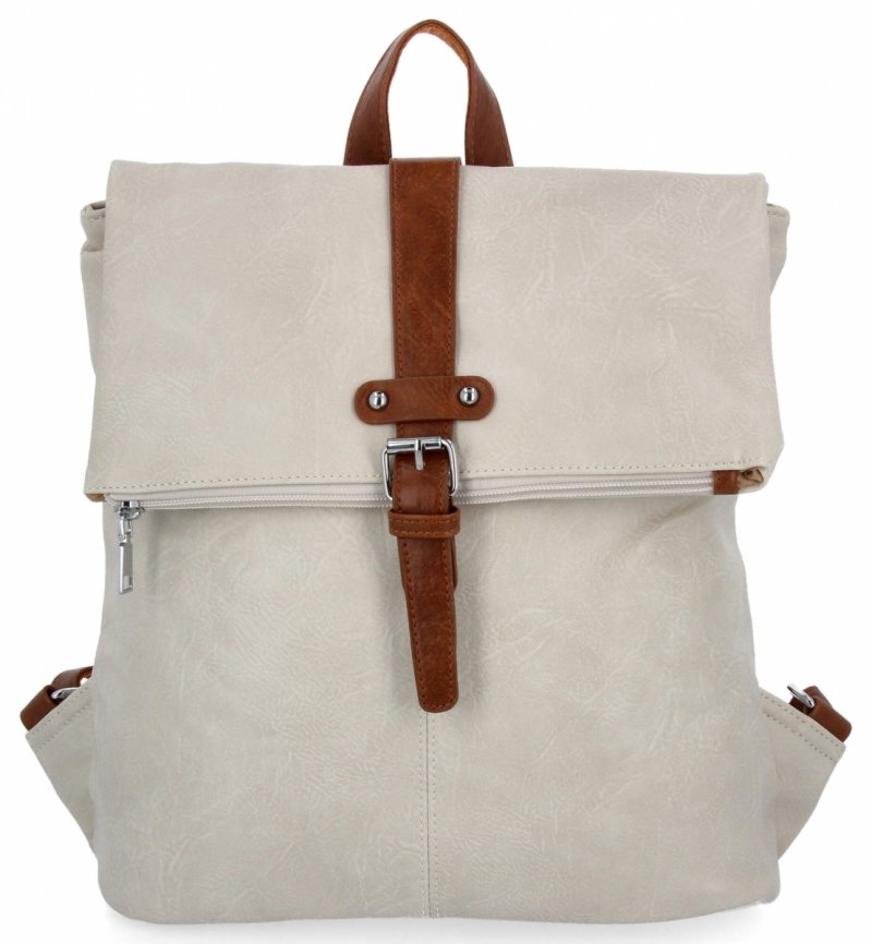 Plecak Damski Vintage firmy Herisson Beżowy
