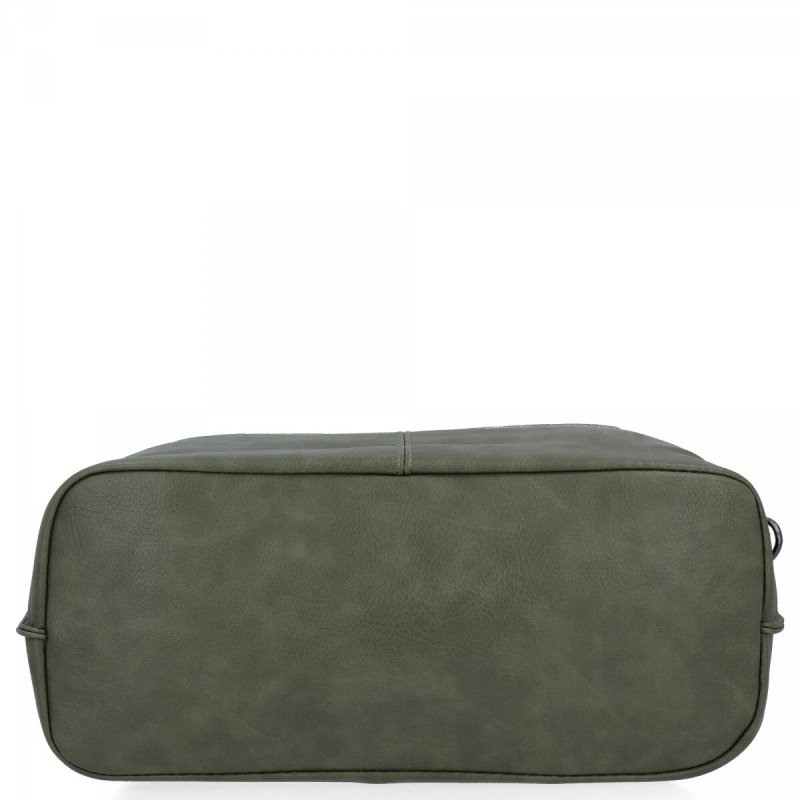 Duże Torebki Damskie Shopper Bag XXL firmy Hernan Zielona