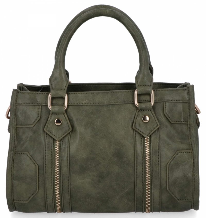 Torebka Damska w Stylu Vintage firmy Herisson Zielona