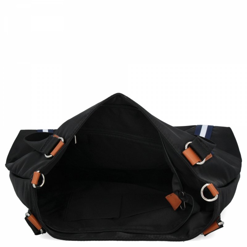 Torebka Damska typu Shopper Bag firmy Hernan Czarna