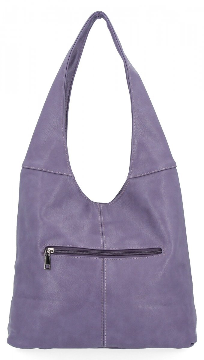 Uniwersalna Torebka Damska Shopper Bag firmy Hernan Fioletowa