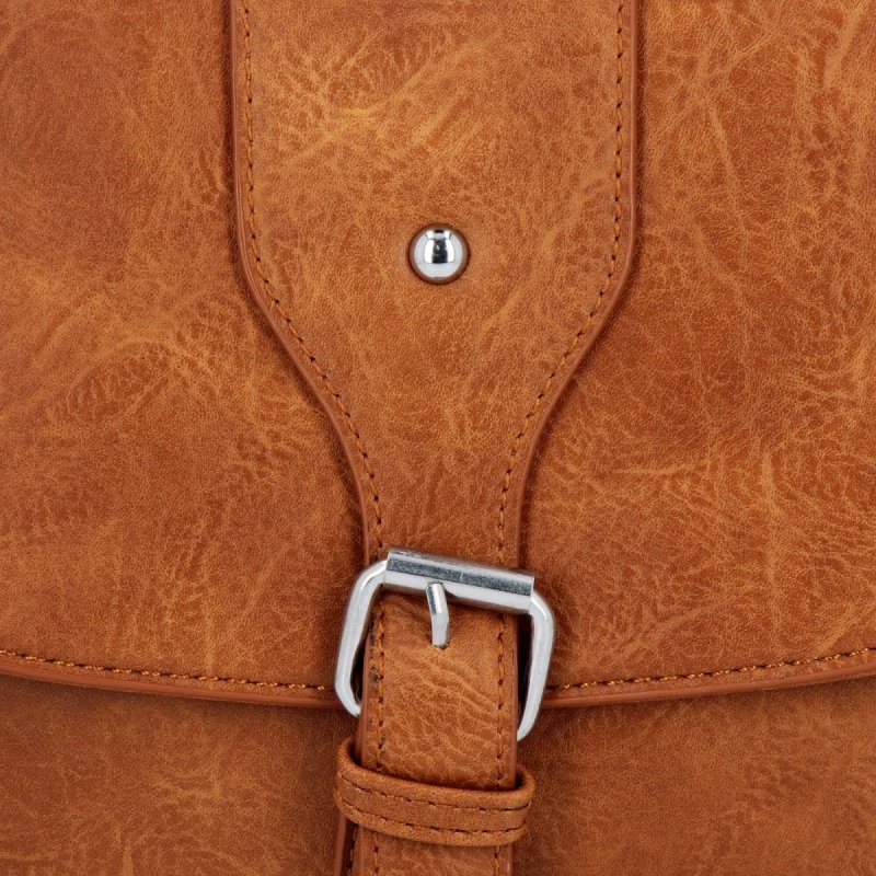 BEE BAG Torebka Damska Listonoszka Andrea Ruda