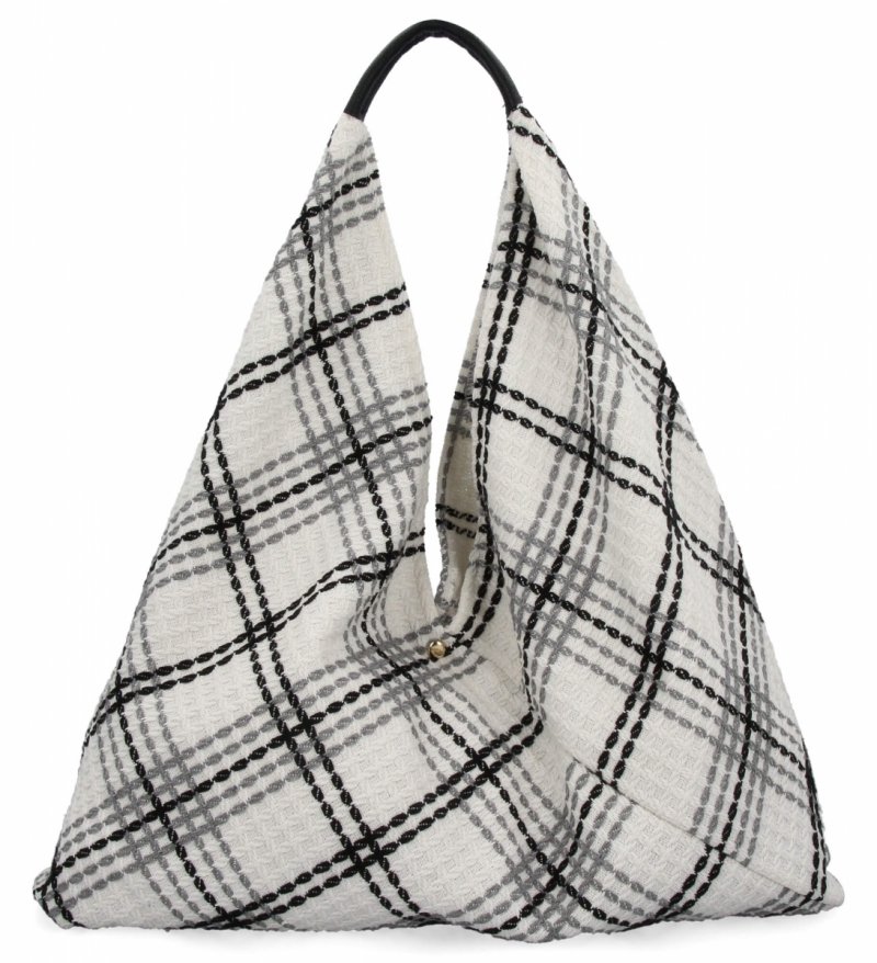 Modna Torebka Shopper Bag we Wzory Multikolor