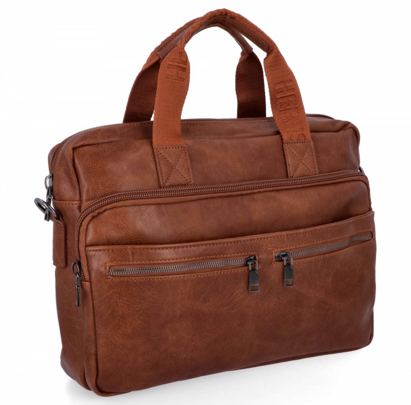 Torebka Aktówka Damska A4 firmy Herisson Ruda