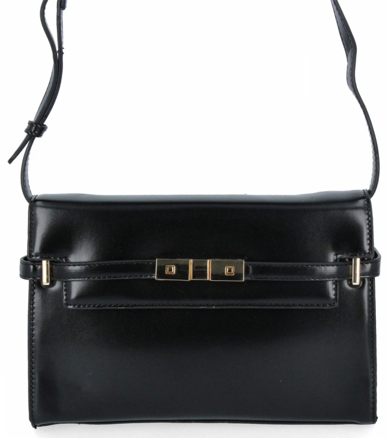 Elegancka Torebka Damska Listonoszka firmy Herisson Czarna