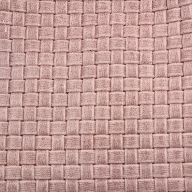 Stylowa Torebka Skórzana Shopper Bag Pudrowy Róż