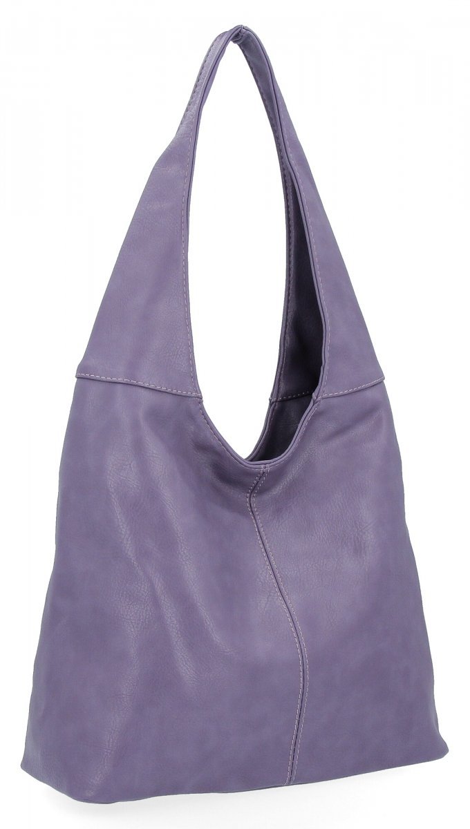 Uniwersalna Torebka Damska Shopper Bag firmy Hernan Fioletowa